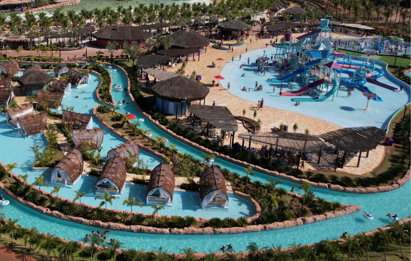 Imagem 02 - Vista Aérea - O Complexo - Thermas Acqualinda